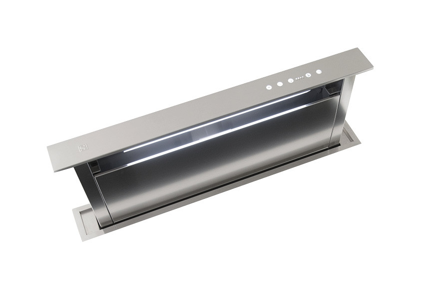 SIRIUS - Páraelszívó S-DD2/L EM 58 LED inox motor nélkül