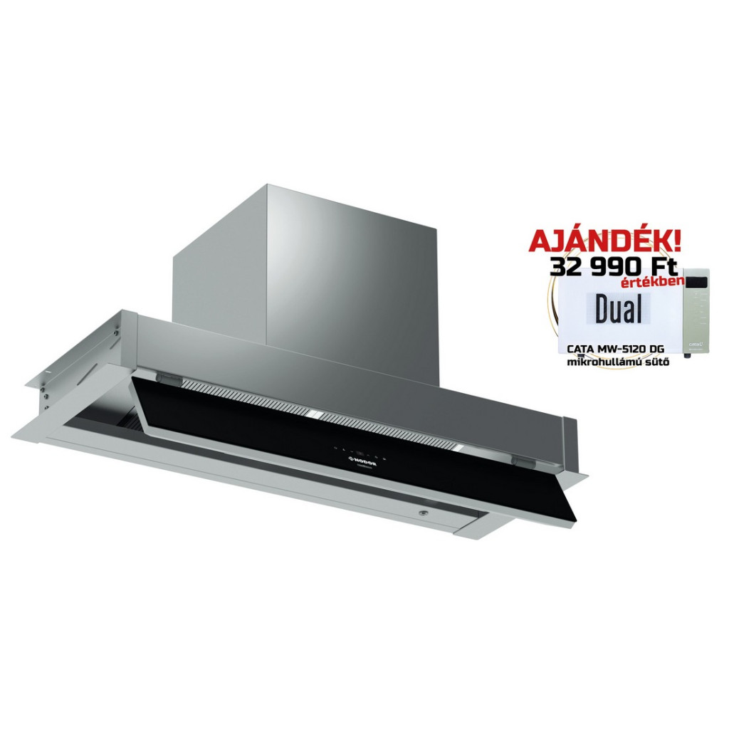 NODOR - Páraelszívó Norbreeze CROWN 80 NO DRIP SS inox + Mikro MW-5120