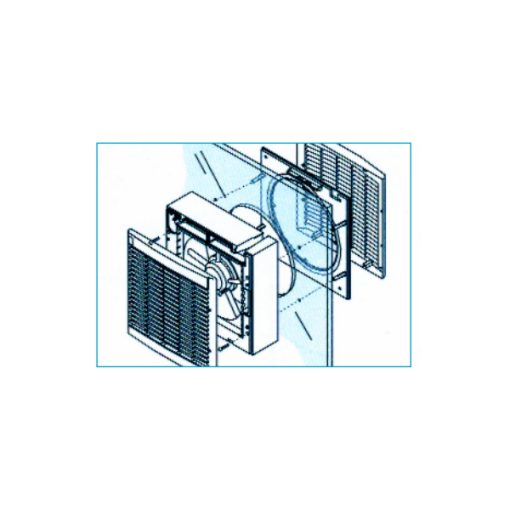 CATA B-23 RA változtatható forgásirányú ventilátor beszerelése 02