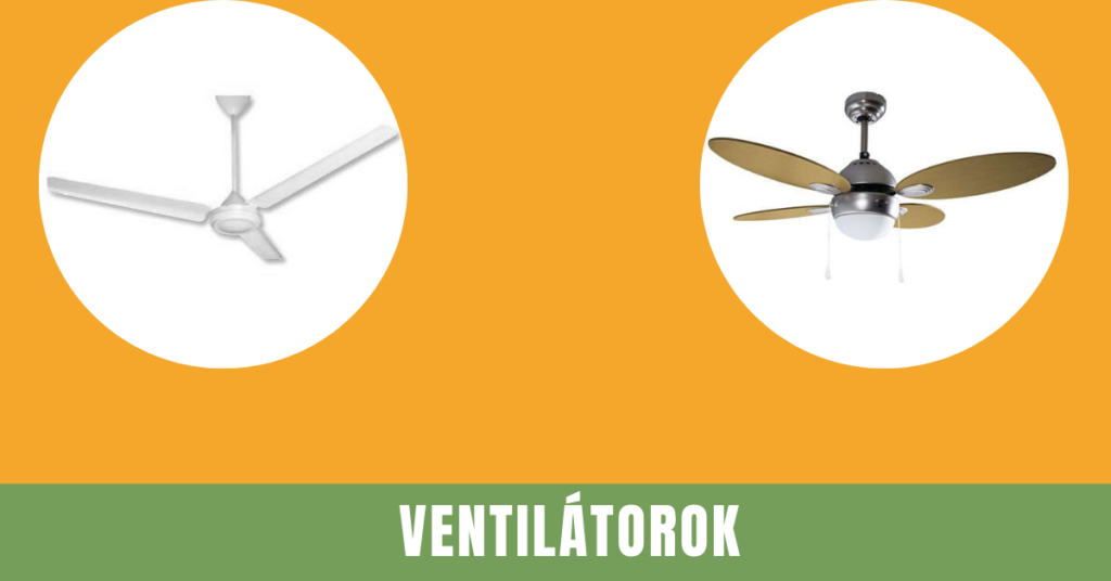 ventilatoros csillar-mennyezeti ventilator
