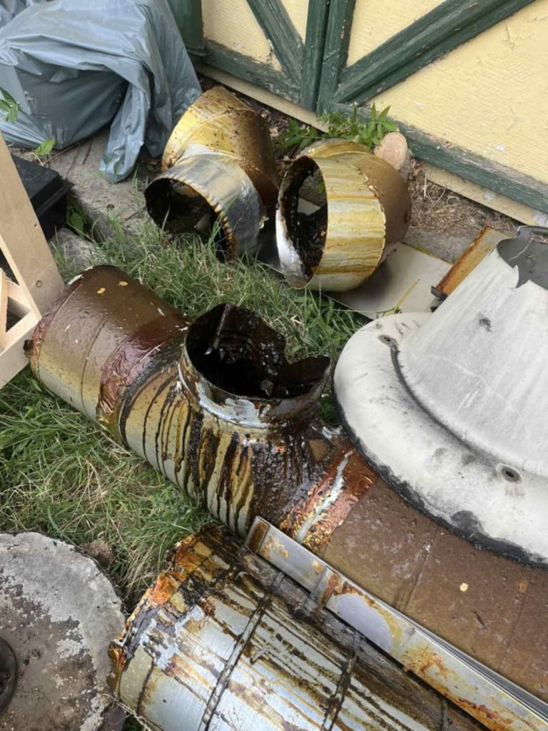 elavult nagykonyhai szellőző