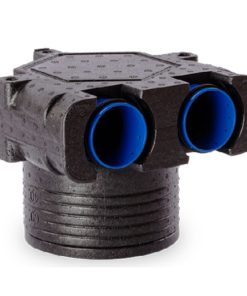 Alnor EPP műanyag szelepfogadó 2x75/125mm