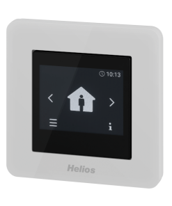 Helios KWL-BE Touch WH érintőképernyős kezelőegység