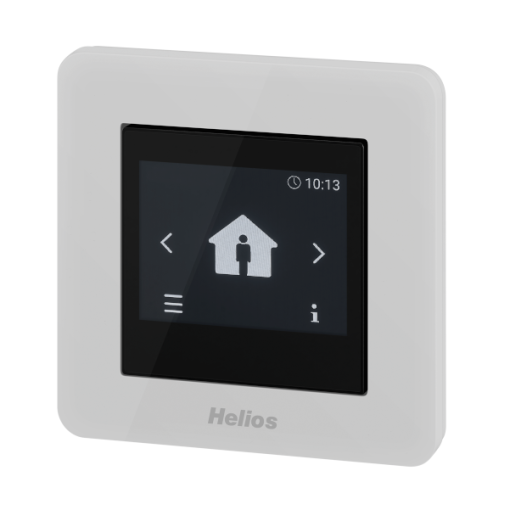 Helios KWL-BE Touch WH érintőképernyős kezelőegység