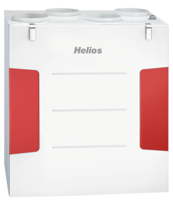 Helios KWL központi hővisszanyerős készülék oldalfalra