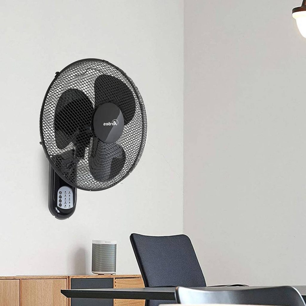 ARDES 5W40RW falra szerelhető ventilátor távirányítóval