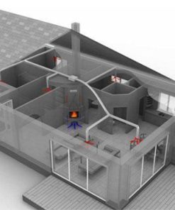 Kandalló ventilátor beépítése