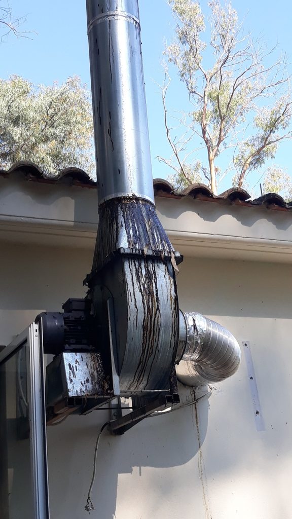 karbantartas hiánya nagykonyhai elszivo rendszer