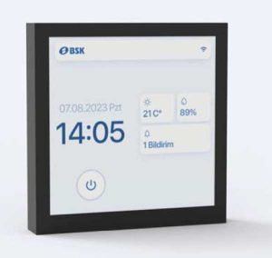BSK Nouts hővisszanyerős szellőztető LCD kezelő