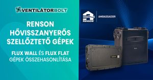 renson hővisszanyerős szellőztető gépek ventilátorbolt
