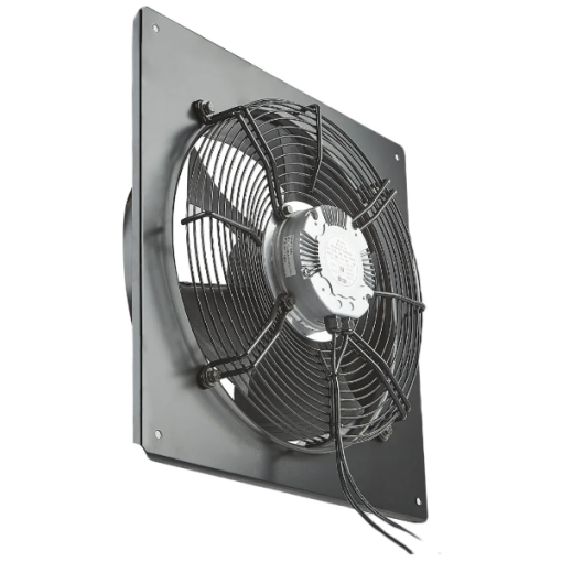 Reventon EC-motoros ipari axiális ventilátor fém kerettel, fújó