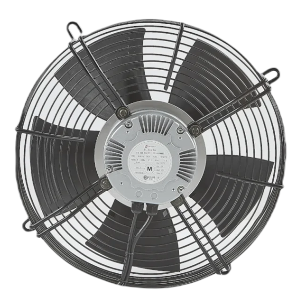 Reventon FR-SG EC-motoros ipari axiális fali ventilátor védőráccsal hátulról