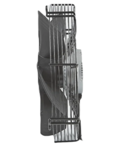 Reventon FR-SG EC-motoros ipari axiális fali ventilátor védőráccsal oldalról