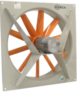 Sodeca HC/EC ipari axiális ventilátor fém kerettel, EC motorral