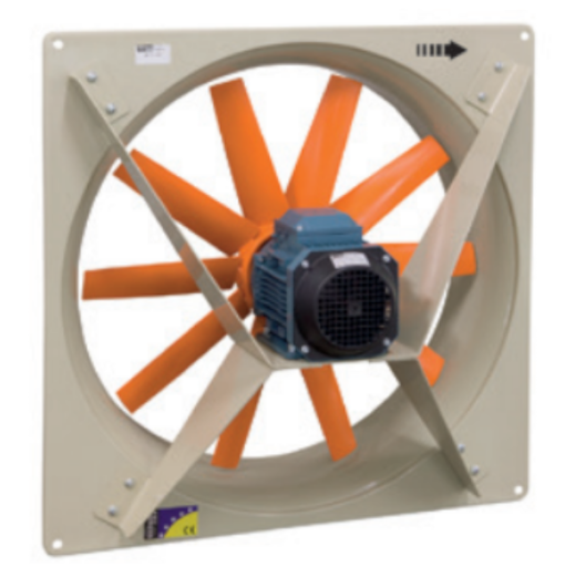 Sodeca HC ipari axiális ventilátor fém kerettel 71-100