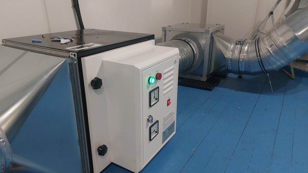 ventilatorbolt EMSA konyhai elszivo rendszer kivitelezese