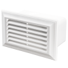 Vents légzáró rács lapos légcsatornához fix